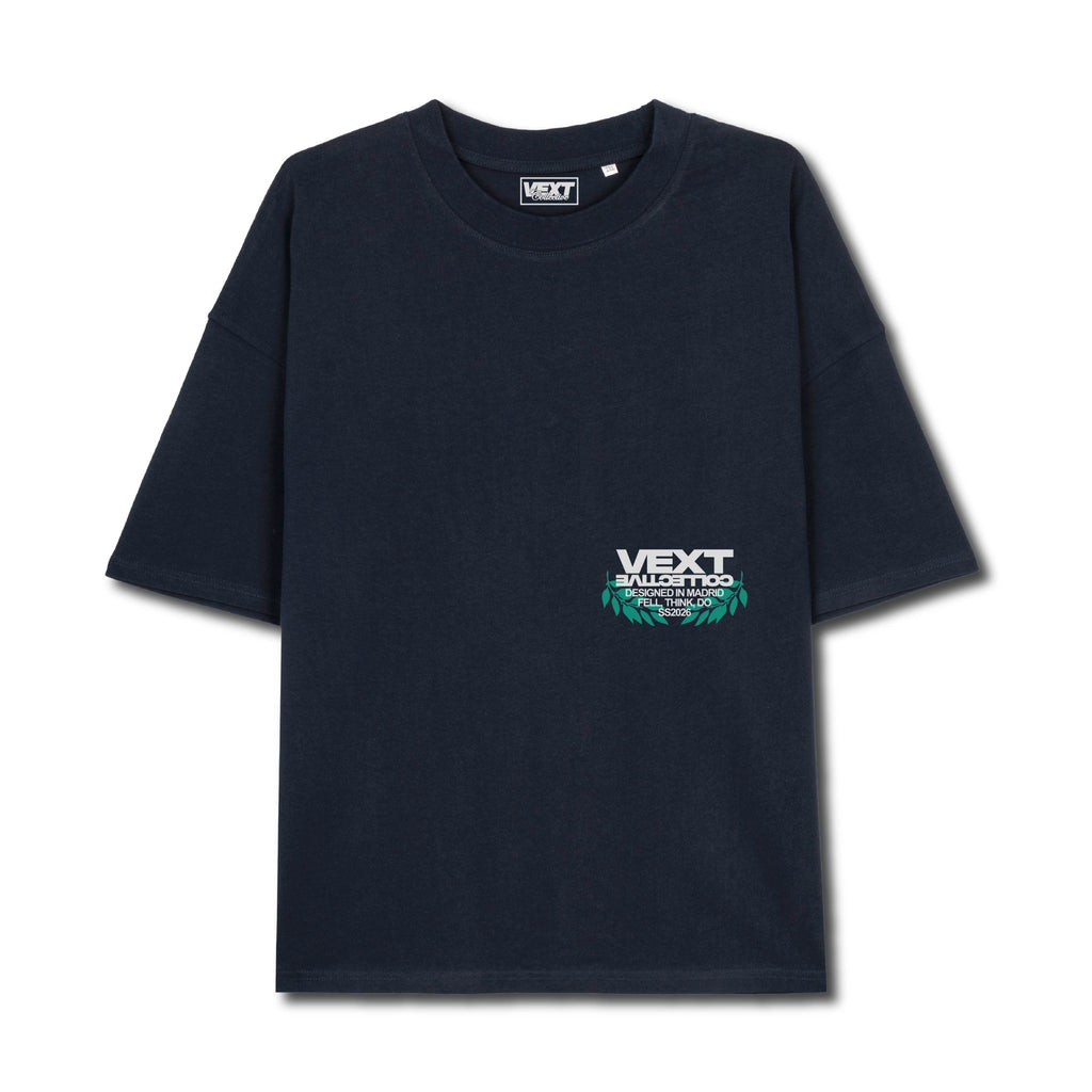 Camiseta Vext Collective Azul Oscuro 1st Collection "Ascend."