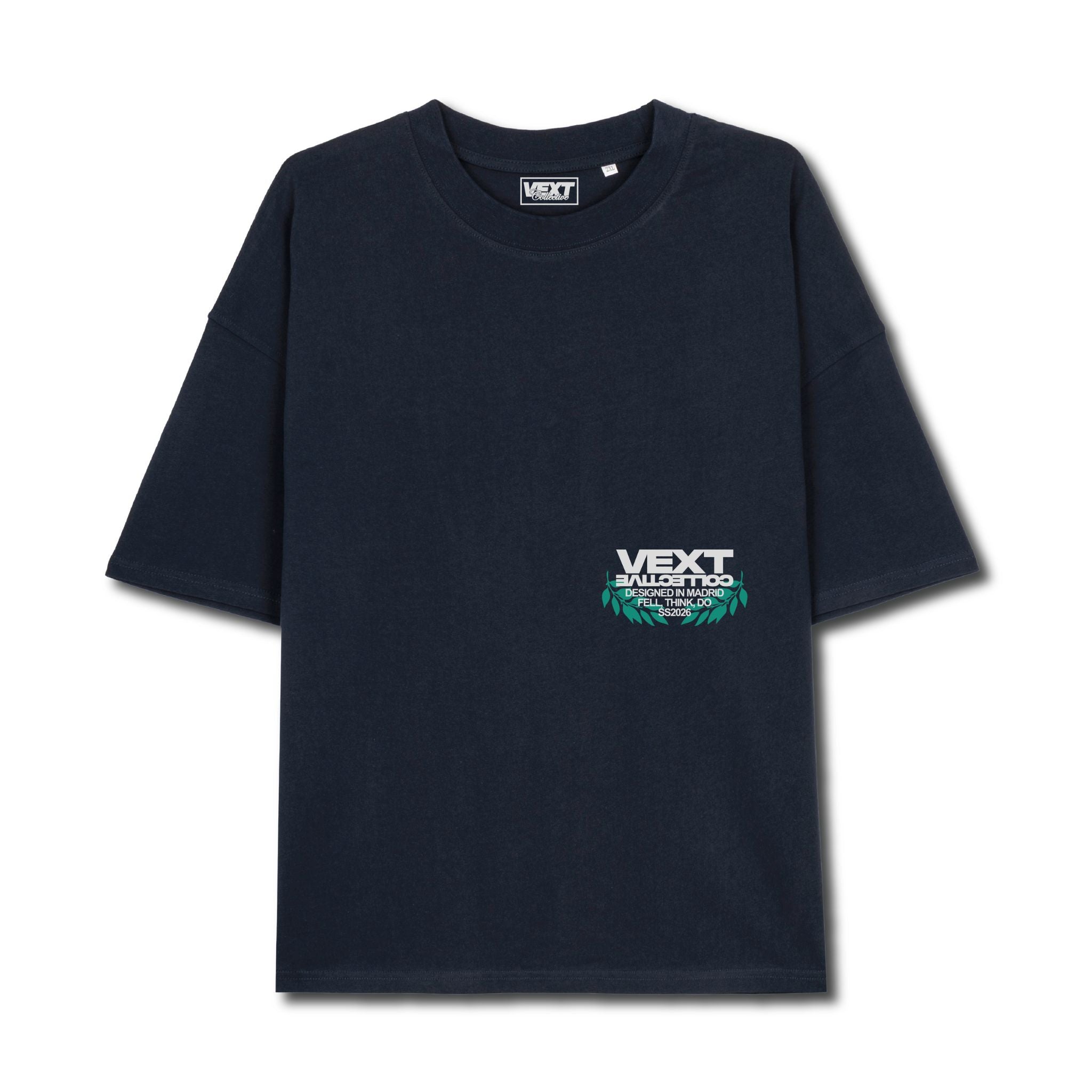 Camiseta Vext Collective Azul Oscuro 1st Collection "Ascend."