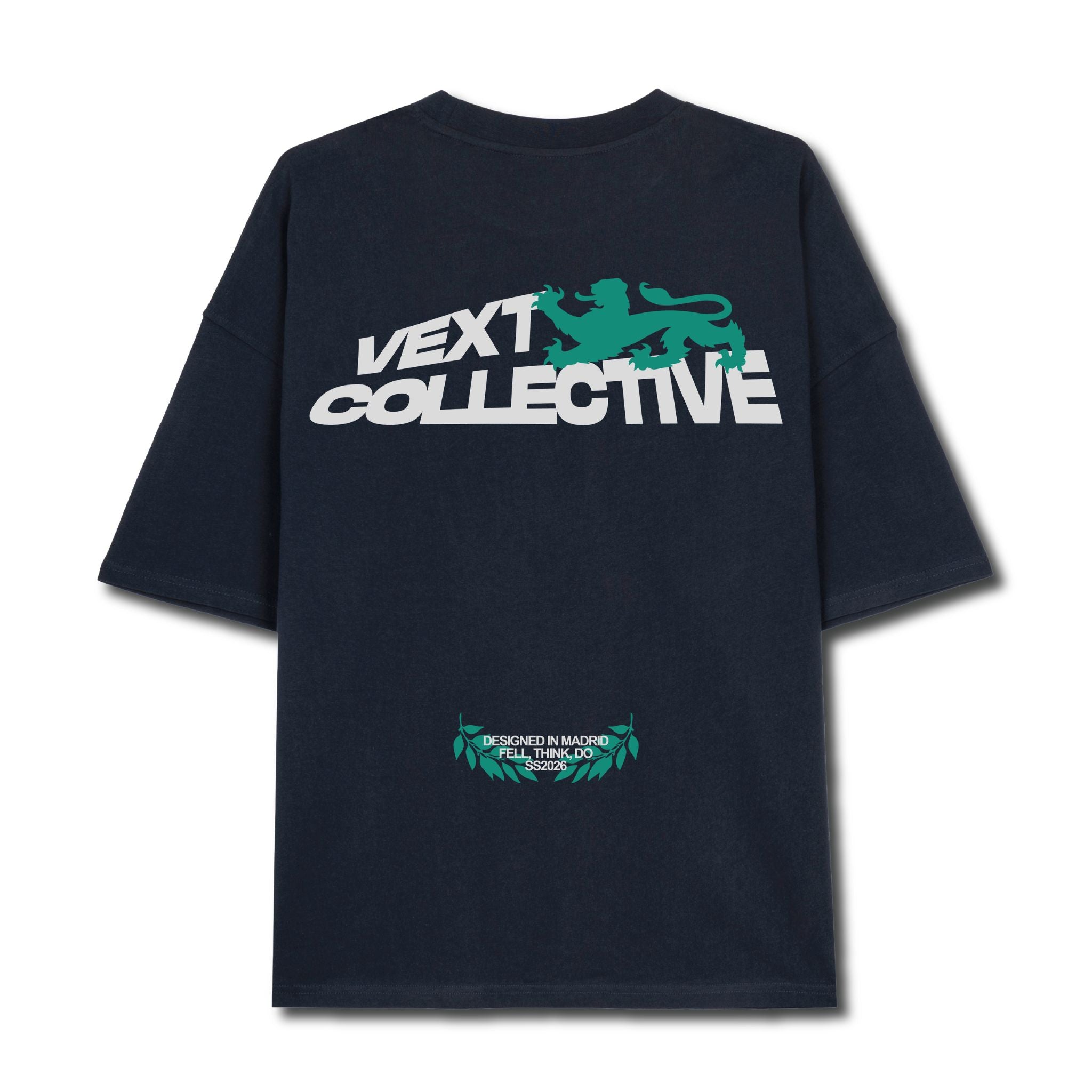 Camiseta Vext Collective Azul Oscuro 1st Collection "Ascend."