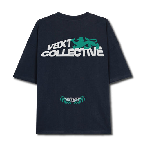 Camiseta Vext Collective Azul Oscuro 1st Collection "Ascend."